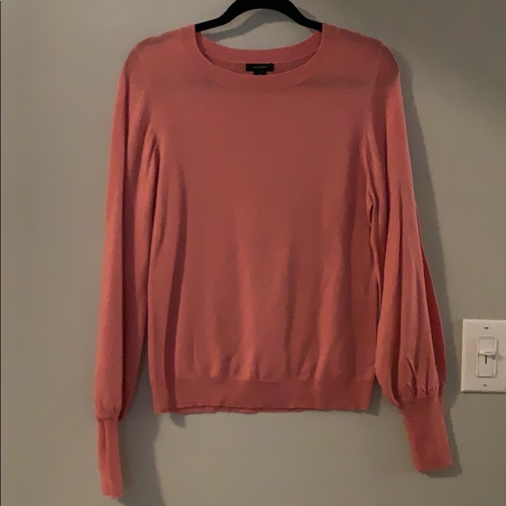 Halogen balloon sleeved sweater